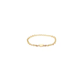 14k Itty Bitty Heart Chain Ring