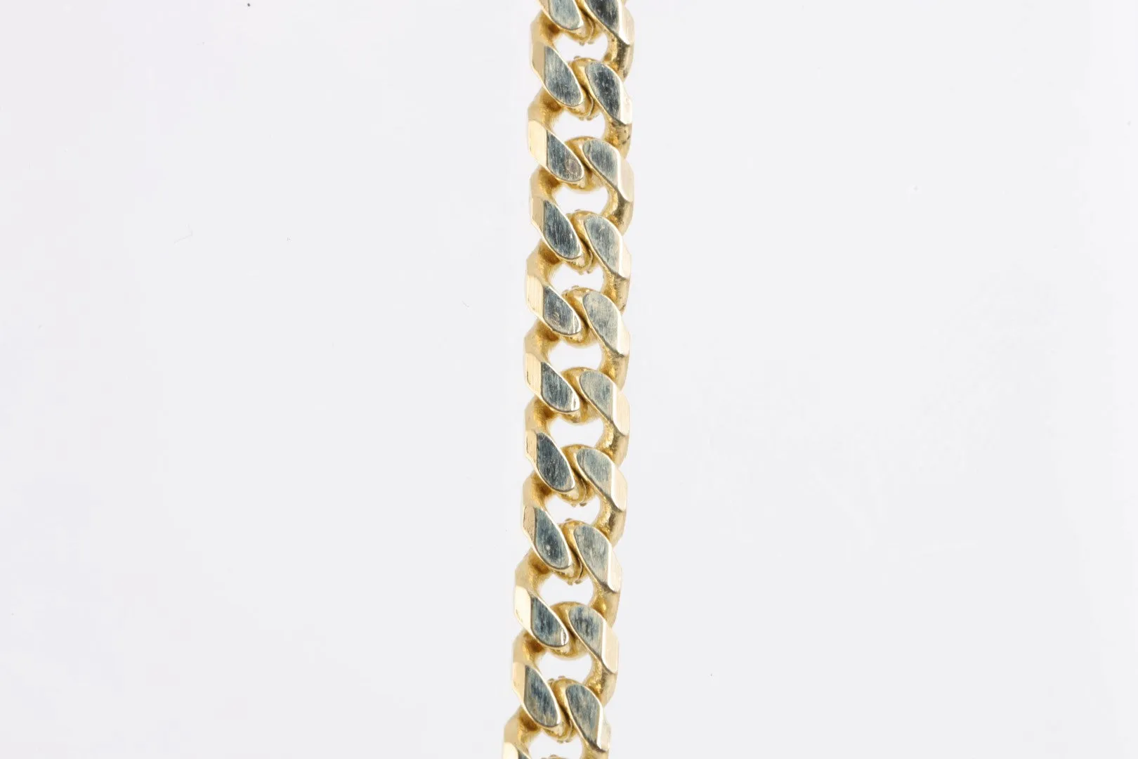 20" 14k Yellow Gold Curb Chain Necklace (25.00g.)