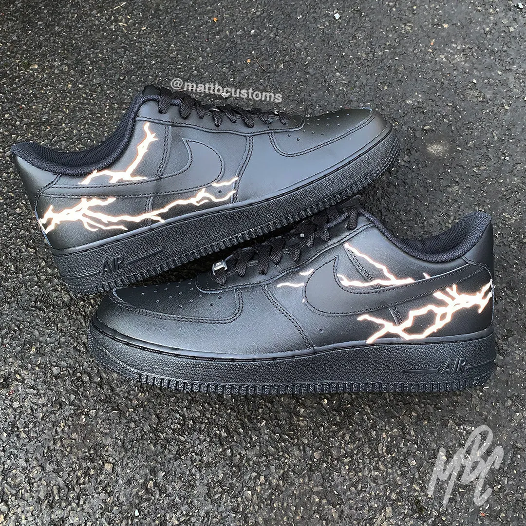 3M Reflective Lightning - Air Force 1 Custom