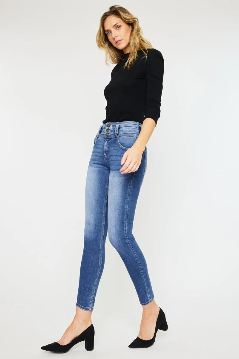 Alexandria High Rise Super Skinny Jeans