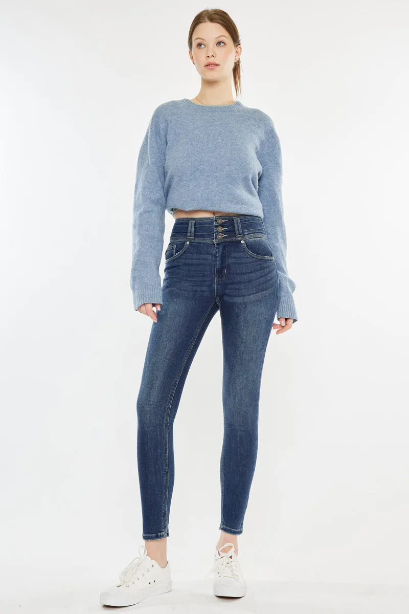 Alexandria High Rise Super Skinny Jeans