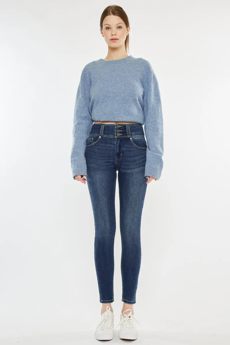 Alexandria High Rise Super Skinny Jeans