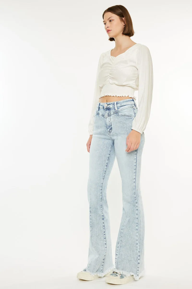 Ashton High Rise Flare Jeans