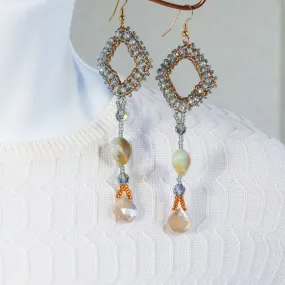 Batini Bead Dangle Earrings