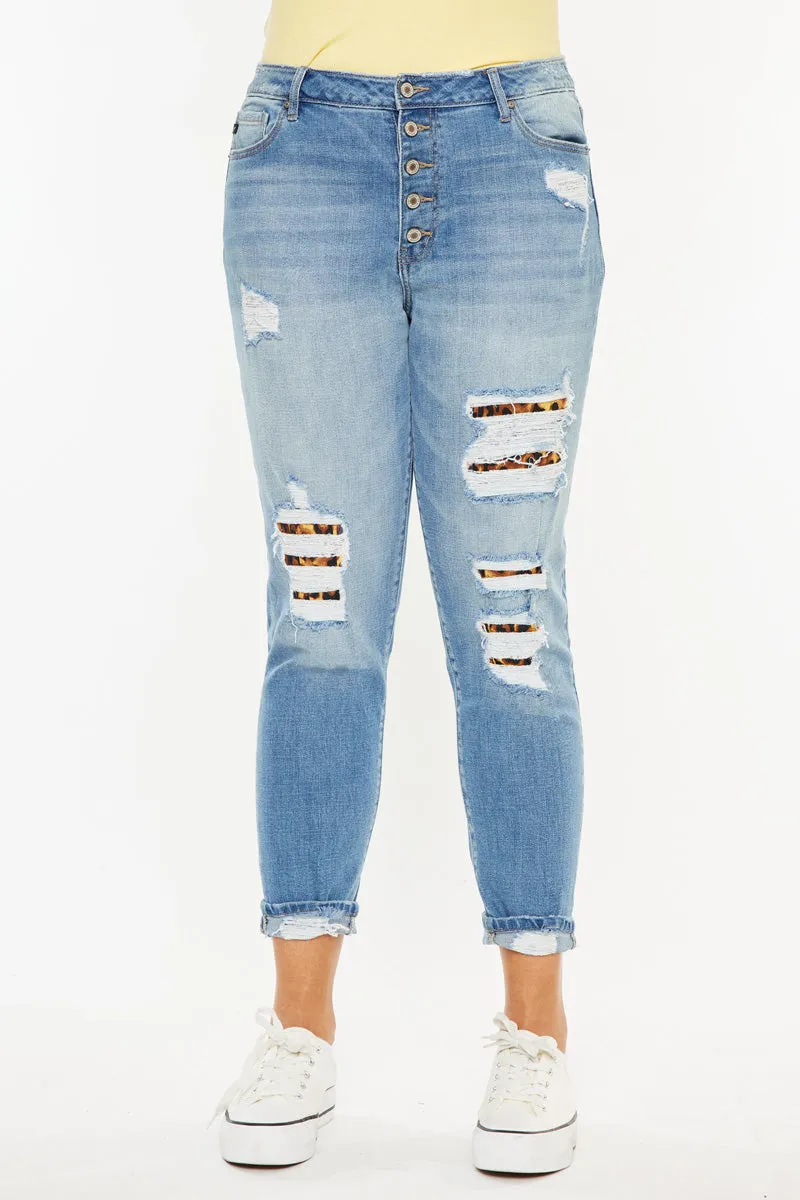 Beatrice High Rise Ankle Skinny (Plus Size)