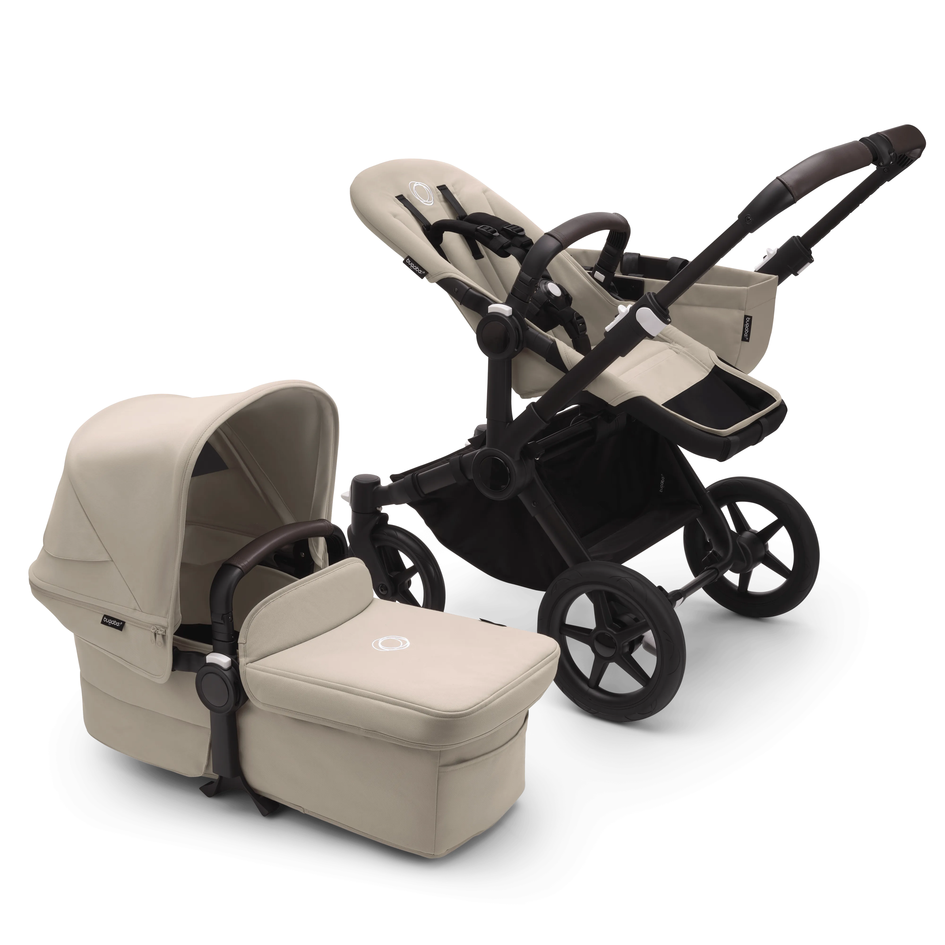 Bugaboo Donkey 5 Mono - Black/Desert Taupe/Desert Taupe