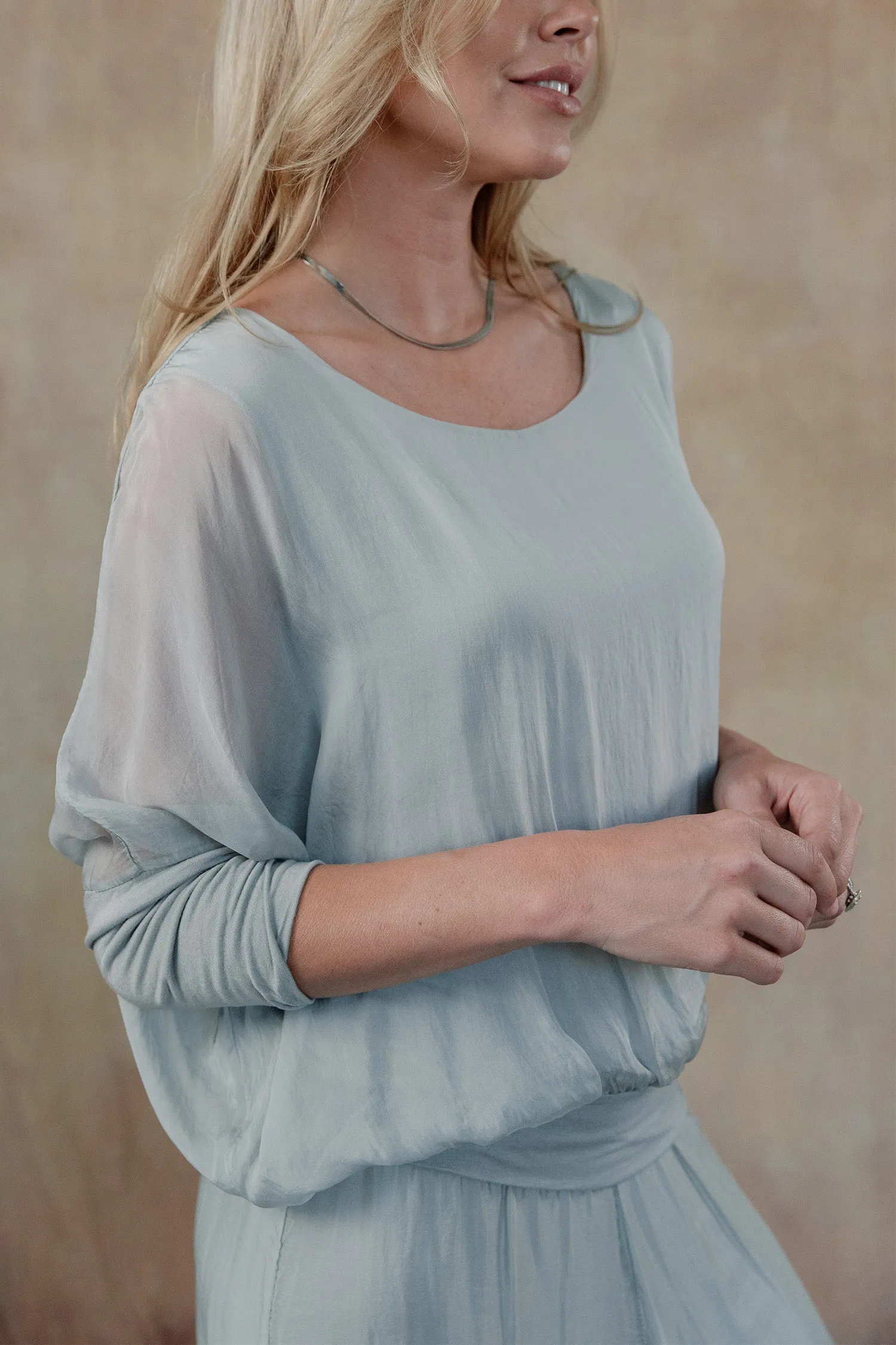 Cassandra Silk Top