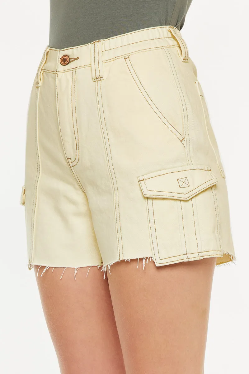 Cassie High Rise Carpenter Shorts