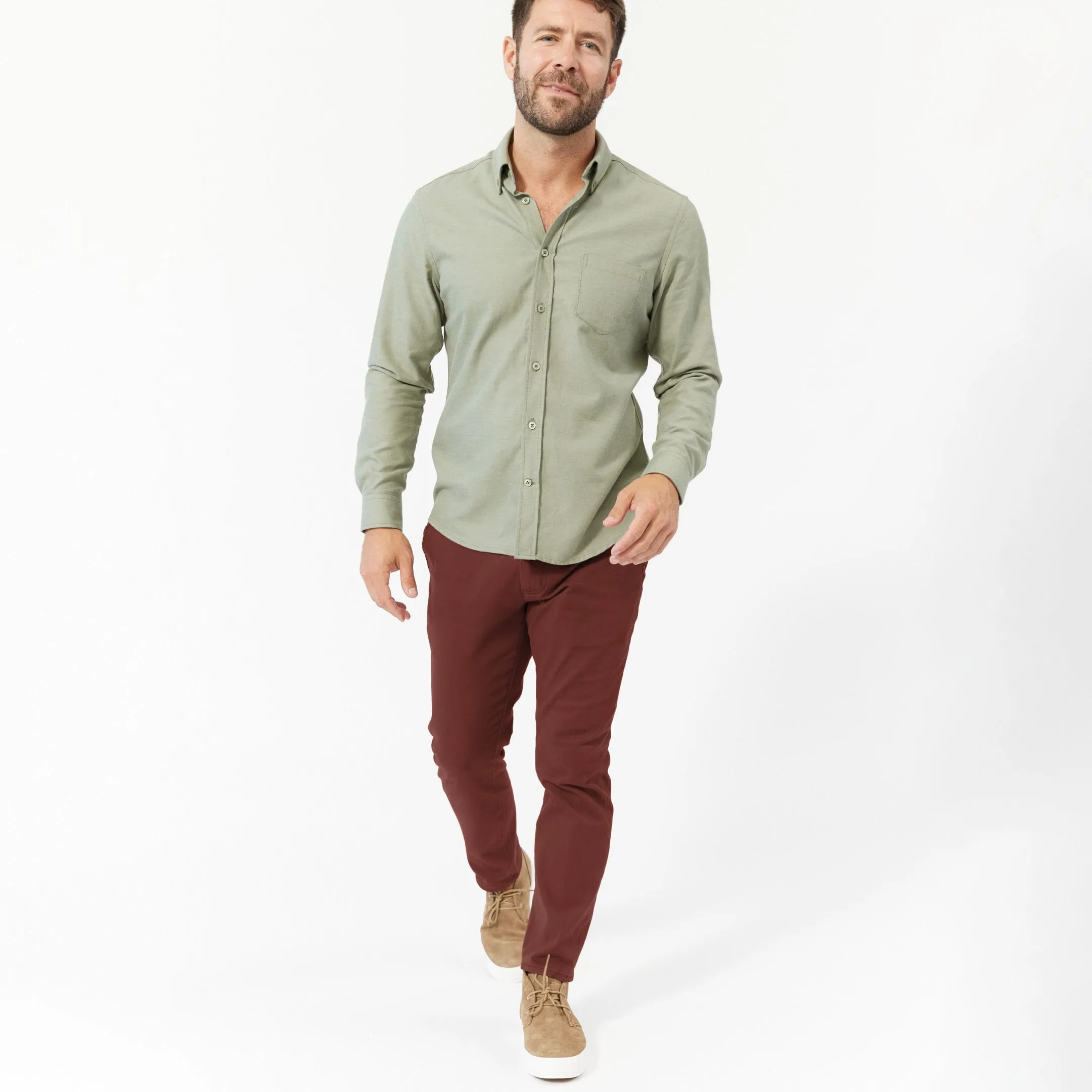 Cedar Washed Stretch Chino