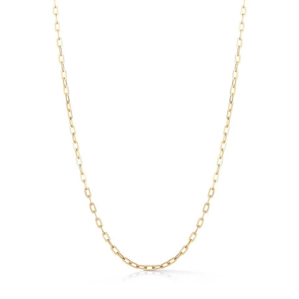 Chunky Rectangular Elongated Chain