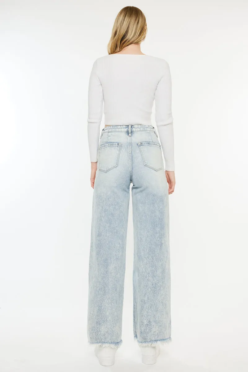 Colbie High Rise Wide Leg Jeans