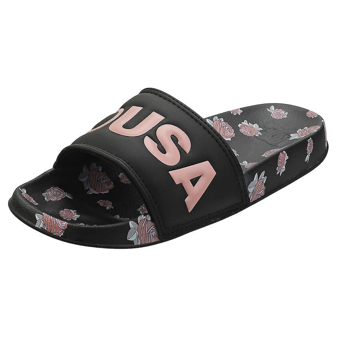 DC- Slide SP - Black Floral