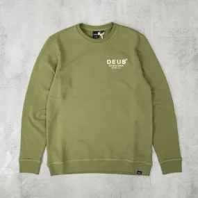 Deus ex Machina Chatterbox Crew - Lichen Green