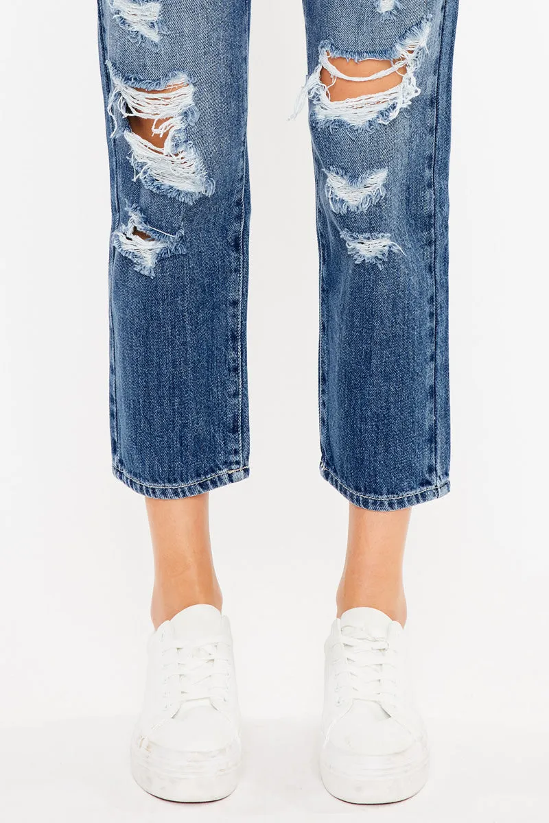 Effy Mid Rise Boyfriend Jeans