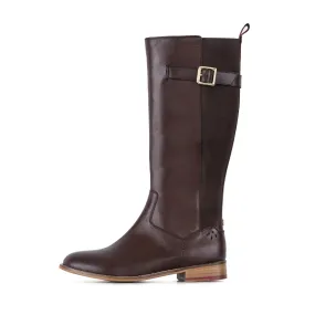 ELOISE BROWN KNEE HIGH BOOT