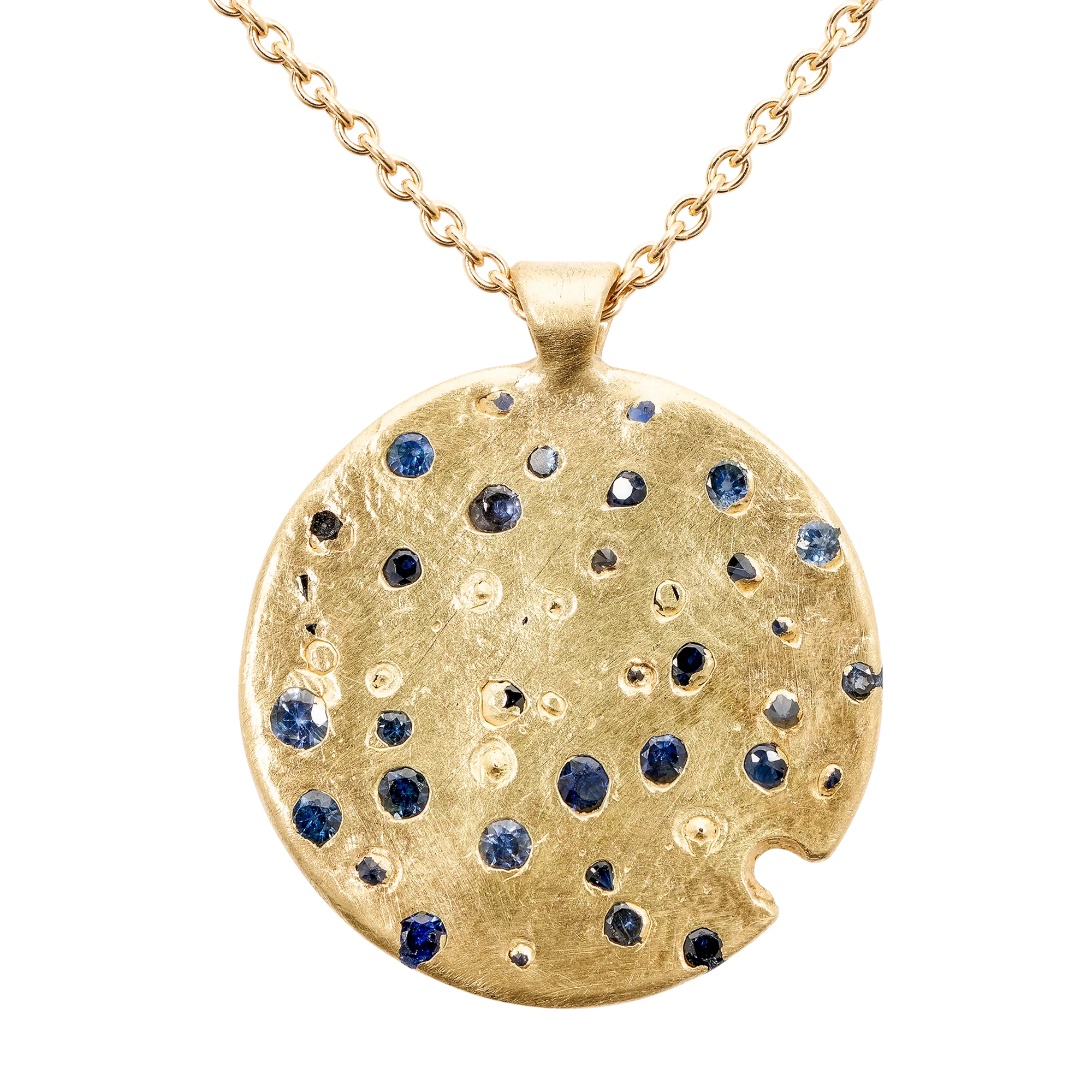 Extra Large Blue Constellation Necklace - 9891