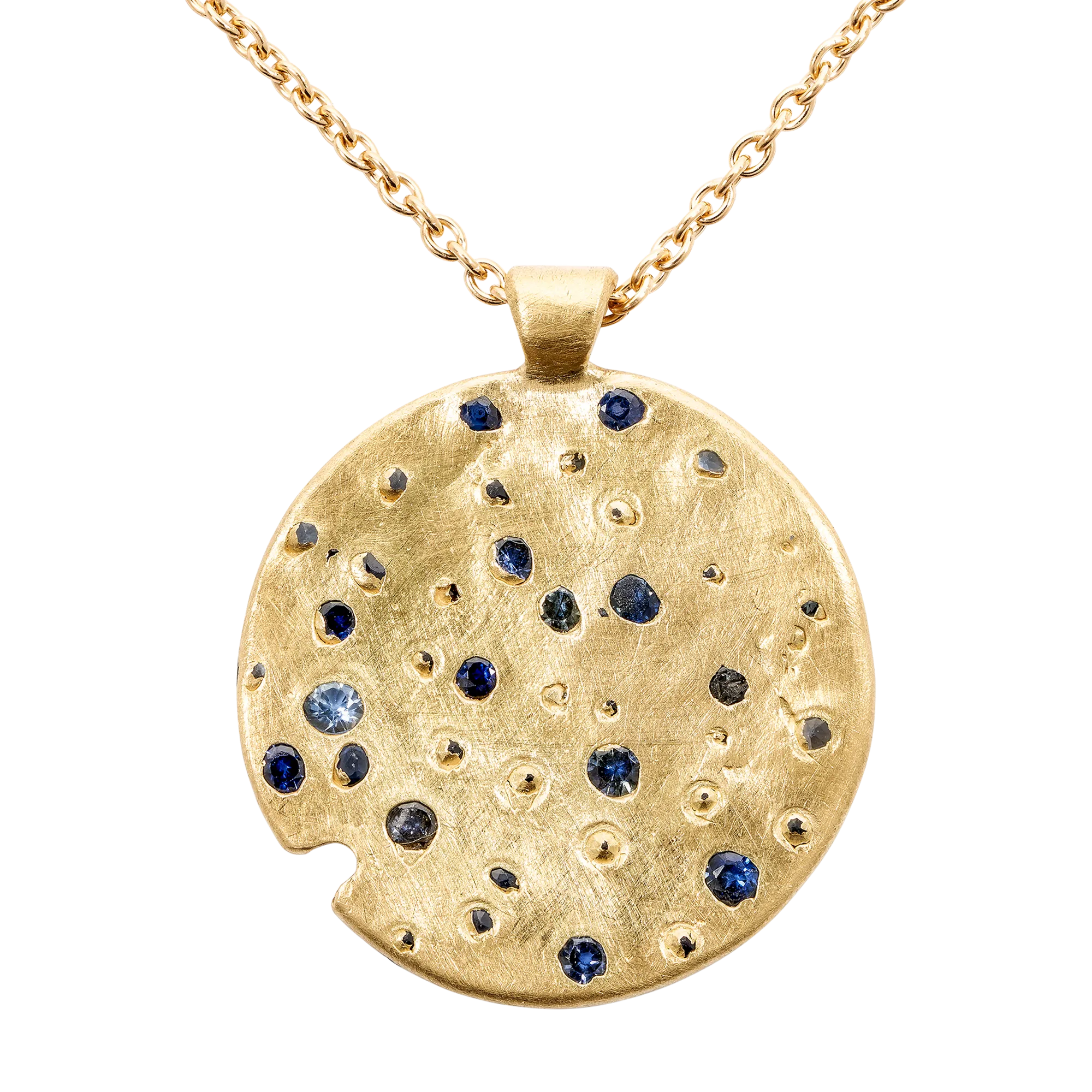 Extra Large Blue Constellation Necklace - 9891