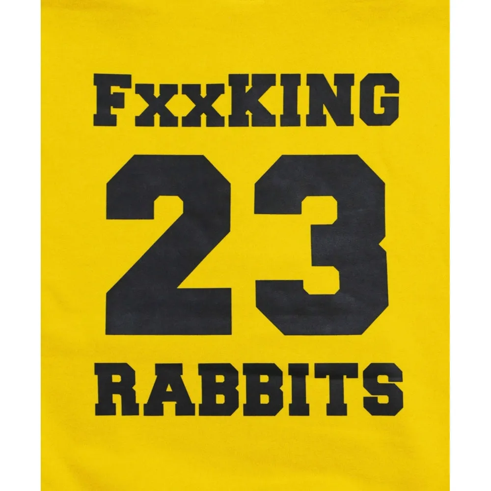 #FR2 COLLEGE LOGO HOODIE-YELLOW