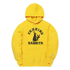 #FR2 COLLEGE LOGO HOODIE-YELLOW