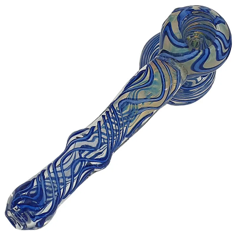 Glass hammer bubbler pipe 15 cm