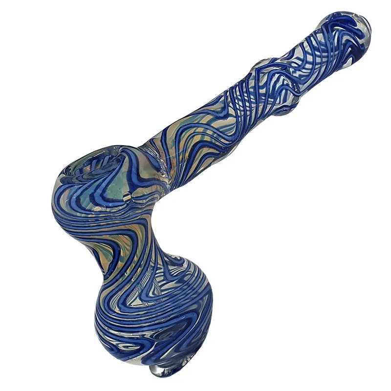 Glass hammer bubbler pipe 15 cm