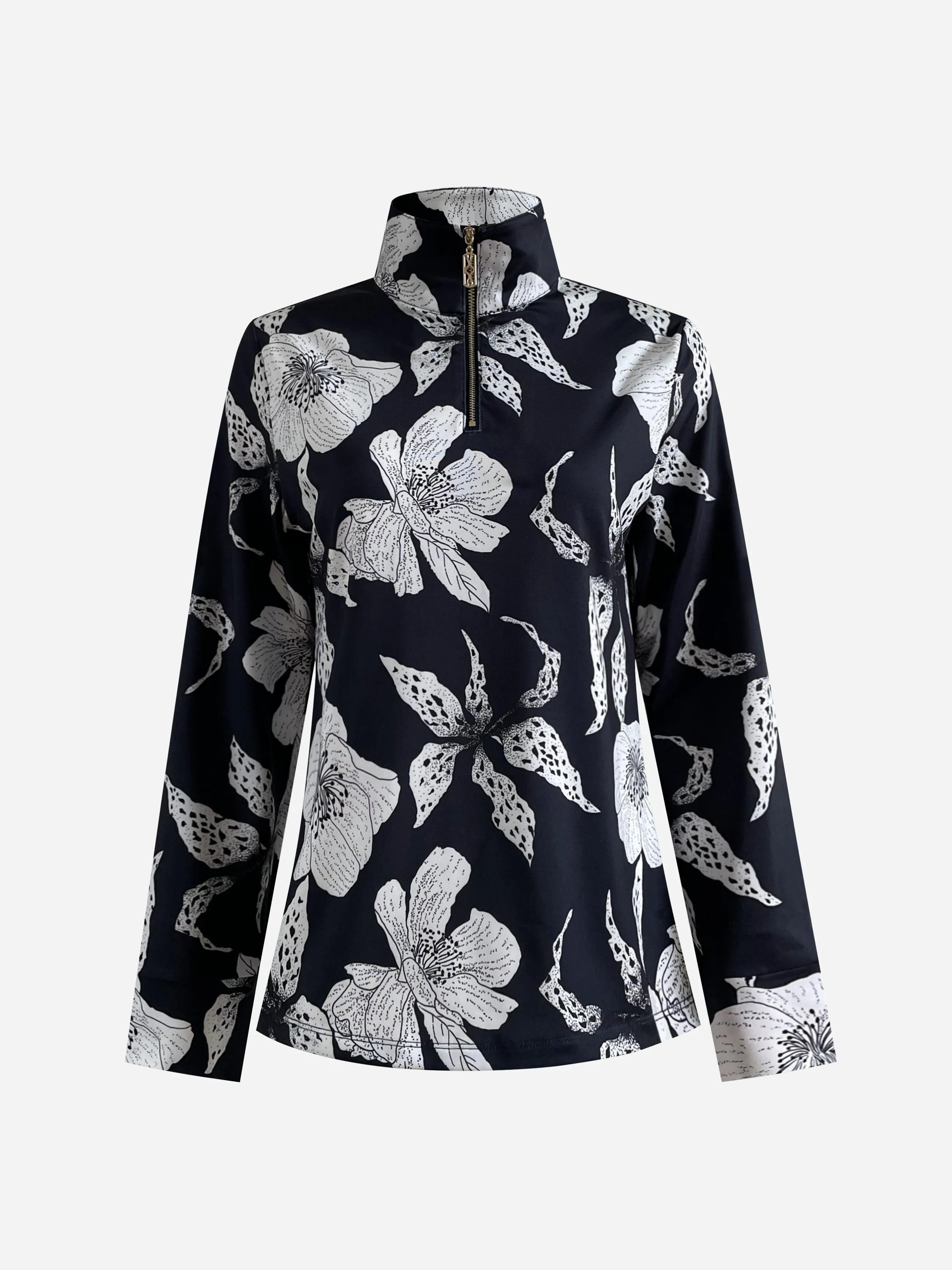 Golf Top Mono Floral