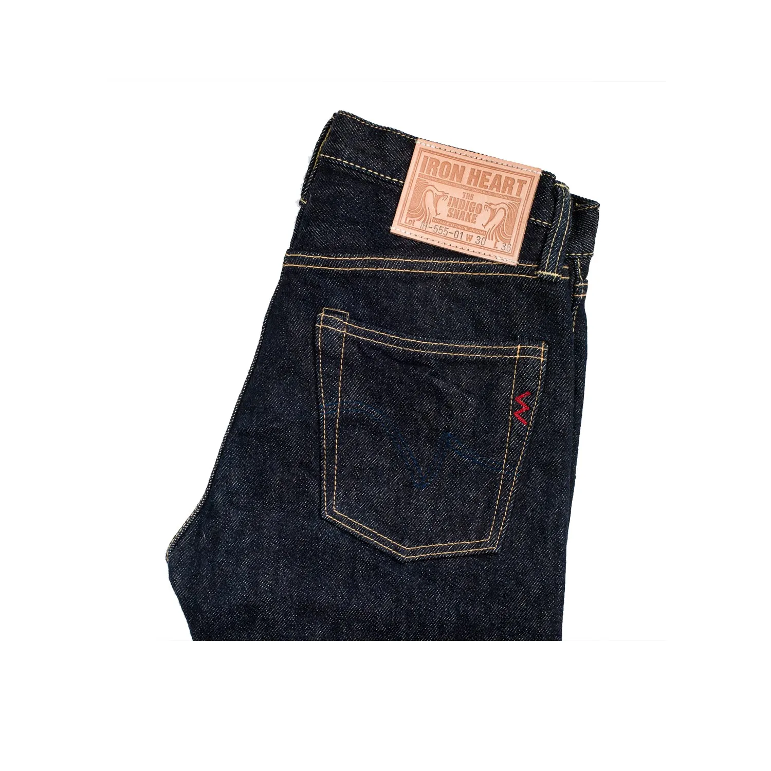 Iron Heart 21oz IH-555S-21 Super Slim Jean Indigo