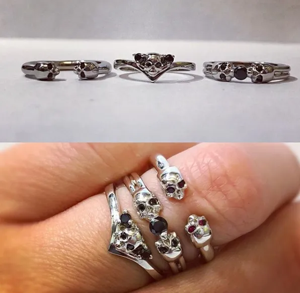 Middi Ring Set of Three