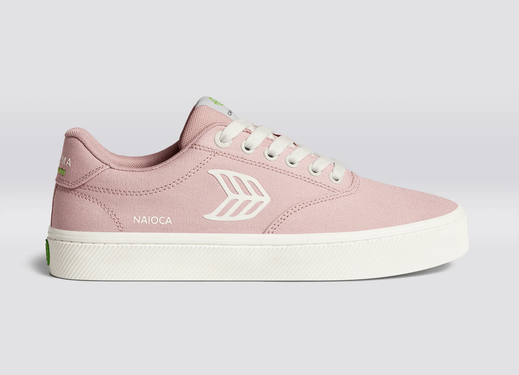 NAIOCA Canvas Rose Canvas Ivory Logo Sneaker Men