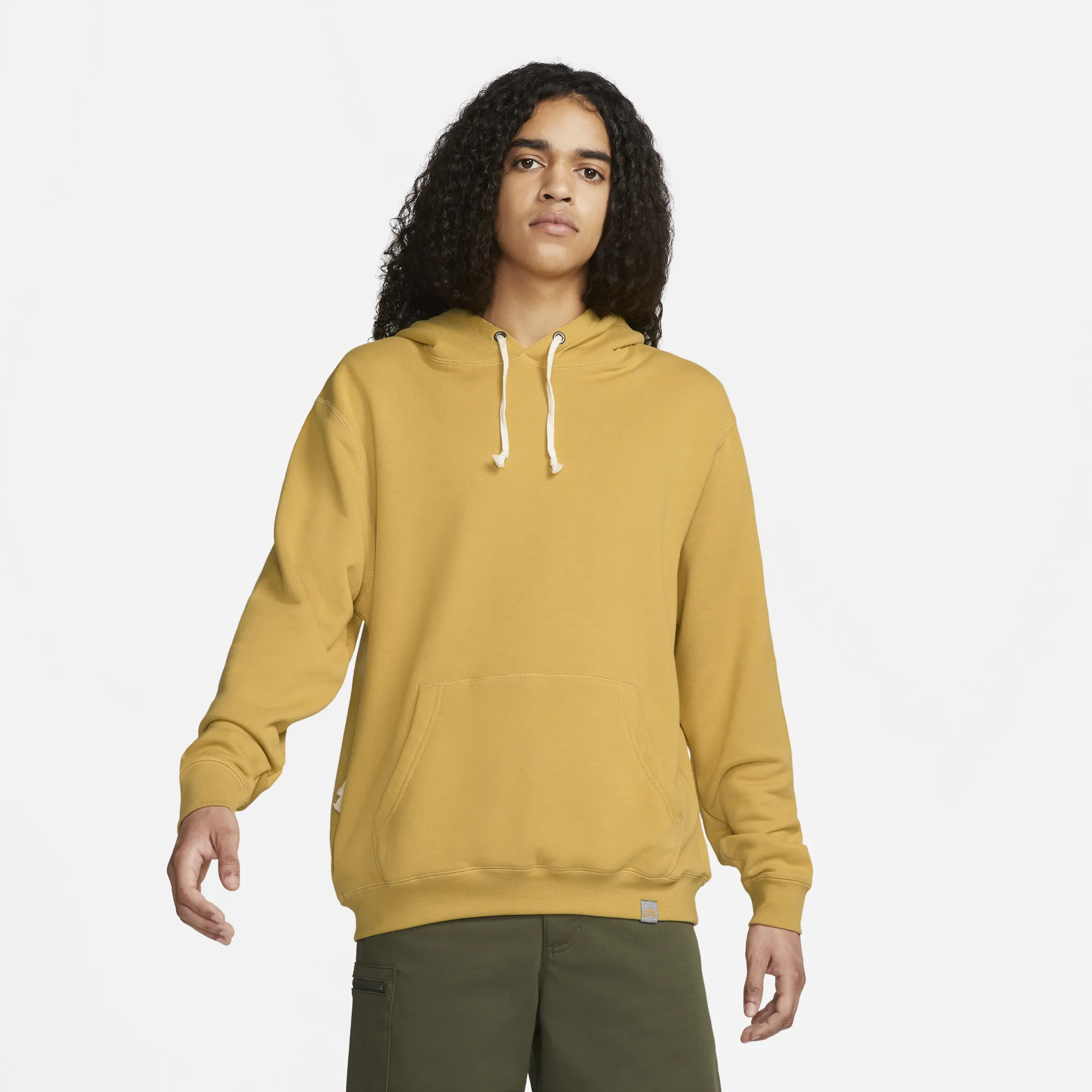 Nike SB Premium Skate Hoodie Sanded Gold/Pure/Sanded Gold