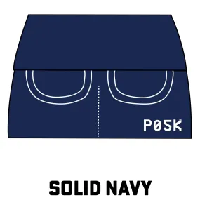 P05K™ |  Navy Ponte De Roma Belt Bag Pocket Skirt