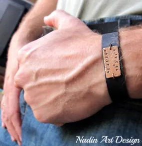 Personalized Men's GPS Wristband