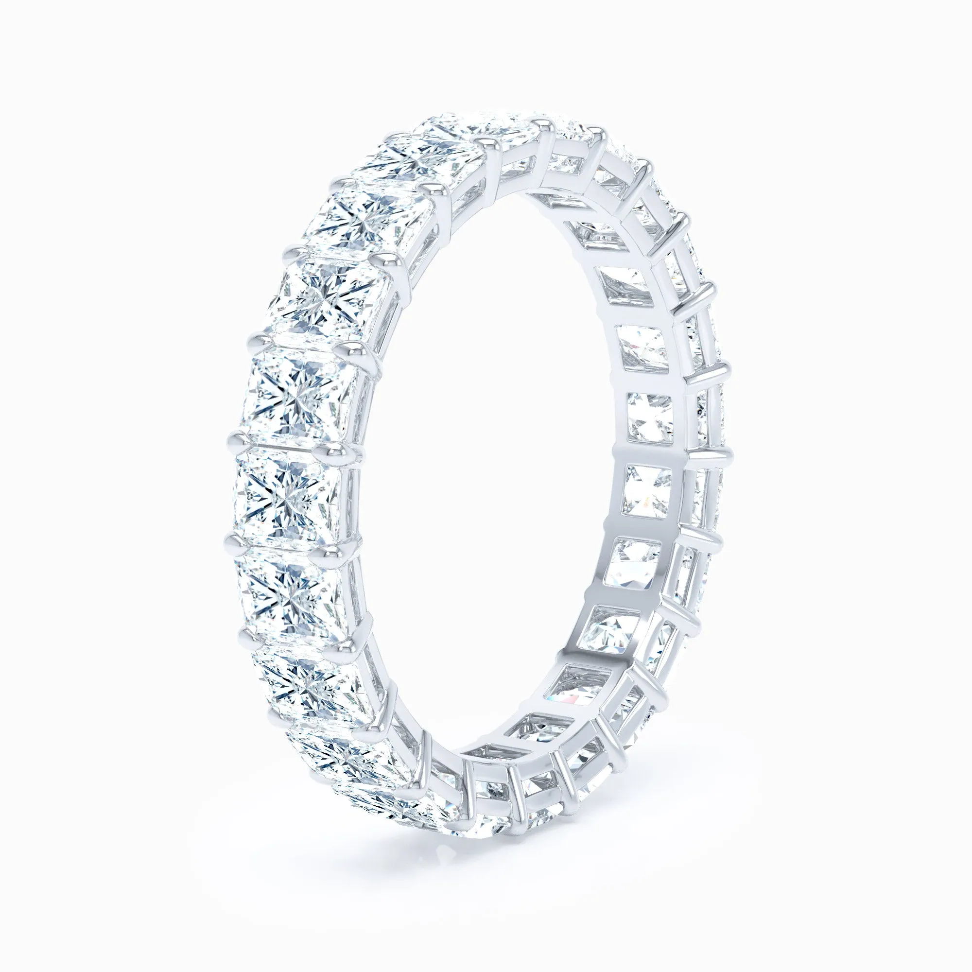 Petite Radiant Shared Prong Wedding Band