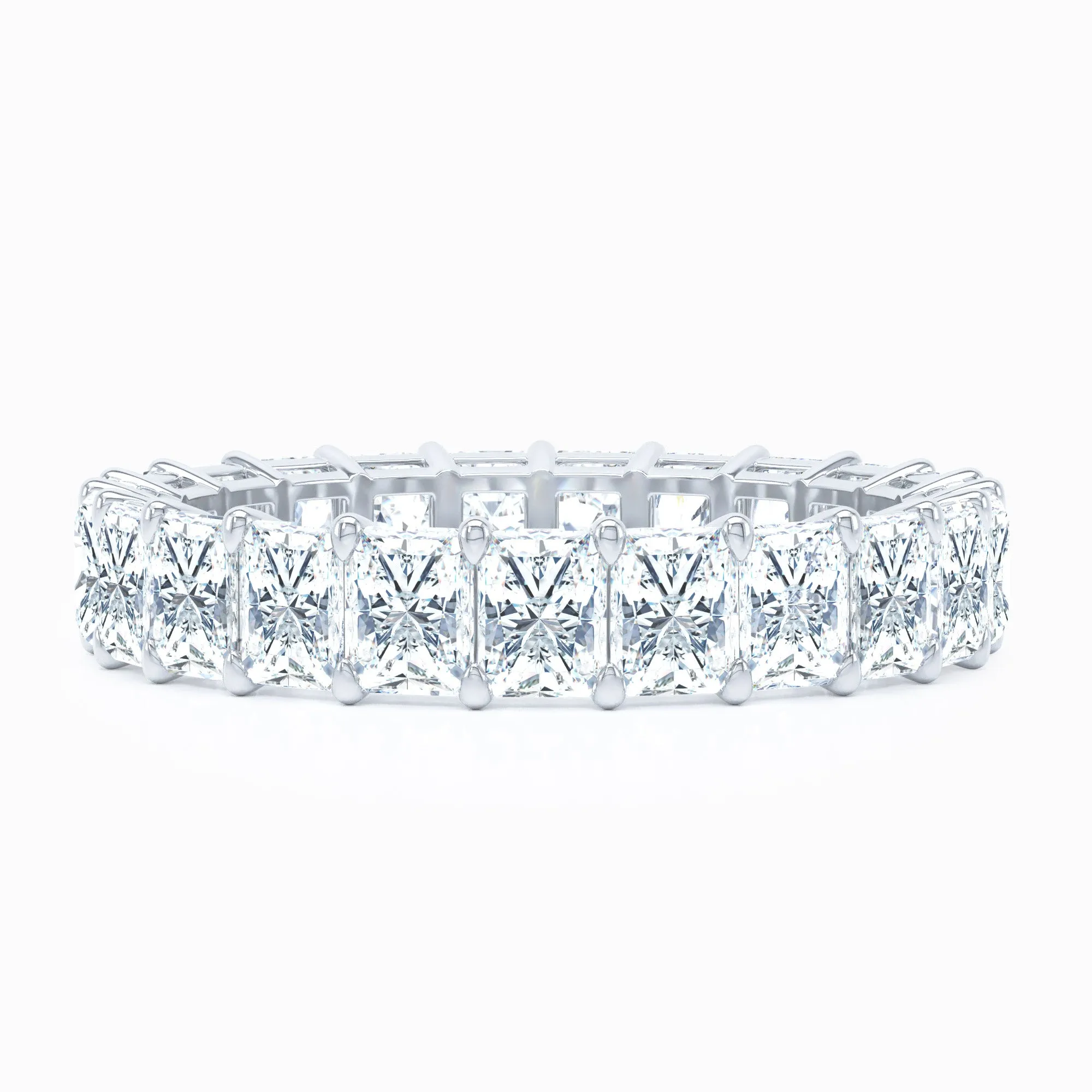 Petite Radiant Shared Prong Wedding Band