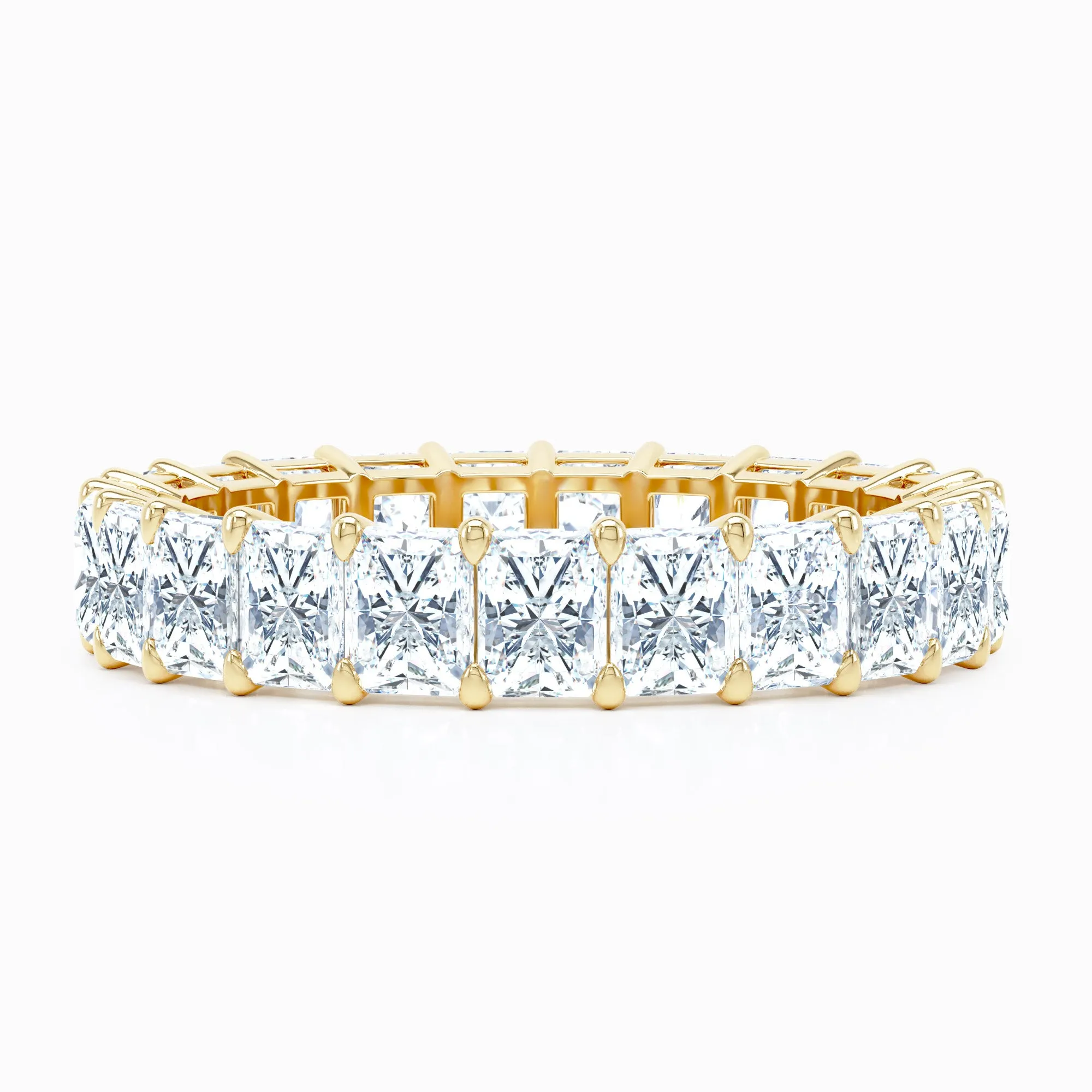 Petite Radiant Shared Prong Wedding Band