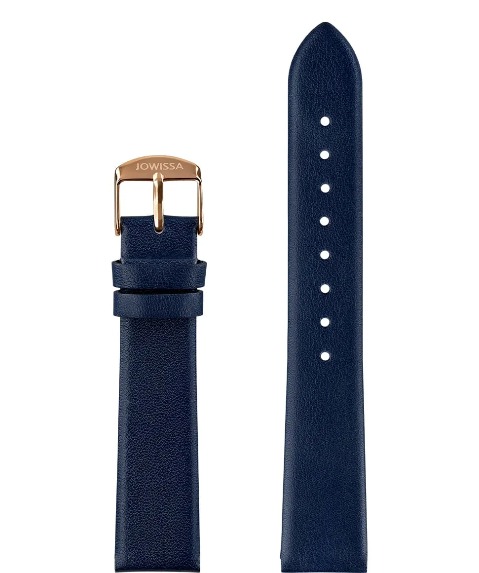 Plain Mat Leather Watch Strap E3.1449.L