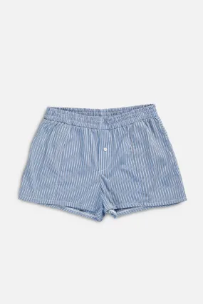 Rework Oxford Mini Boxer Shorts - M