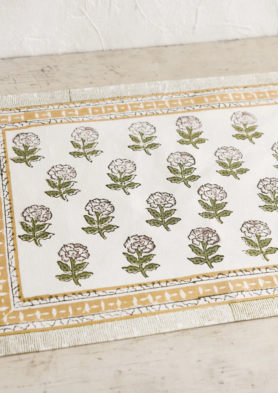 Rosendale Block Print Placemat (Set of 2)