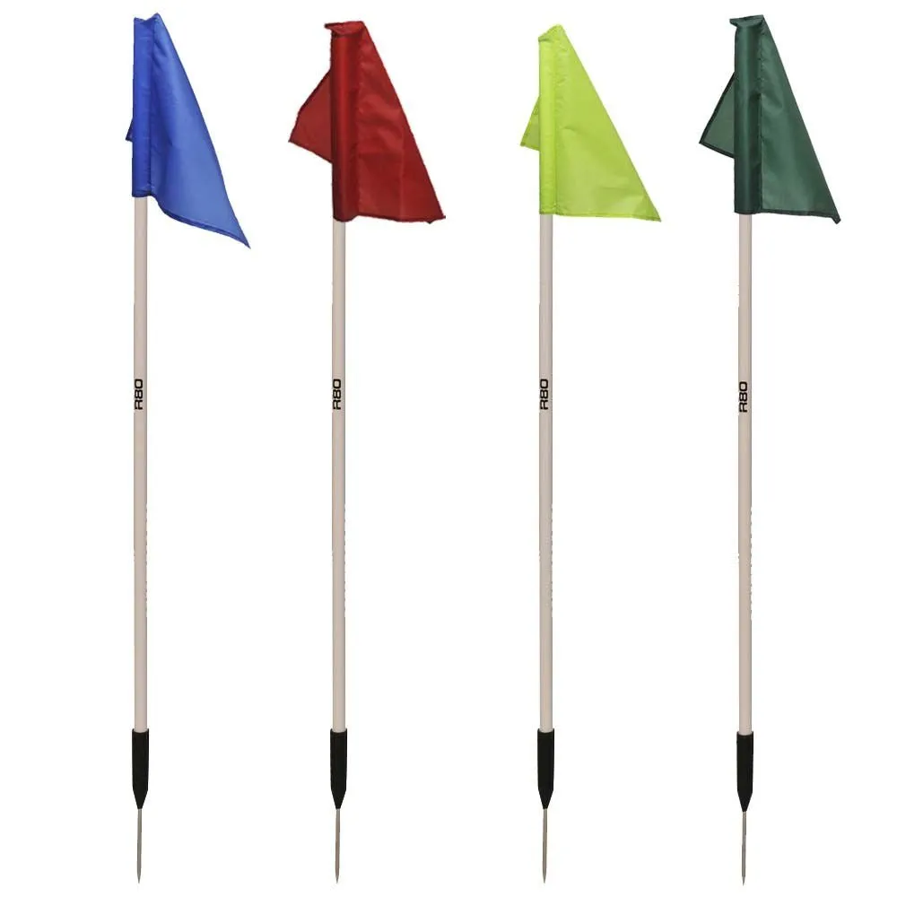 Sideline Pole with Nylon Flag