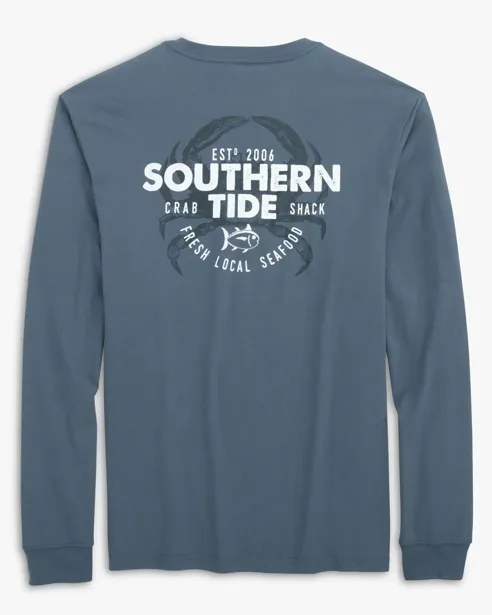 Southern Tide Fresh Local Seafood Long Sleeve Tee