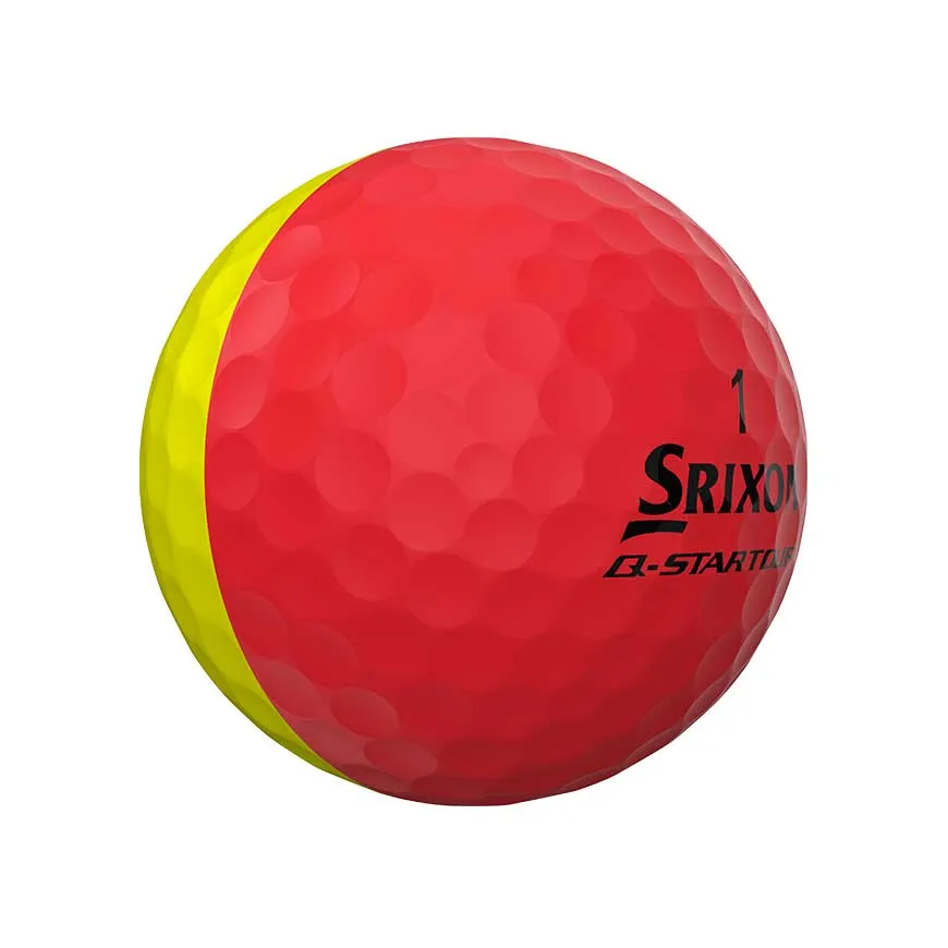 Srixon Q-Star Tour Divide Golf Balls - Sleeve