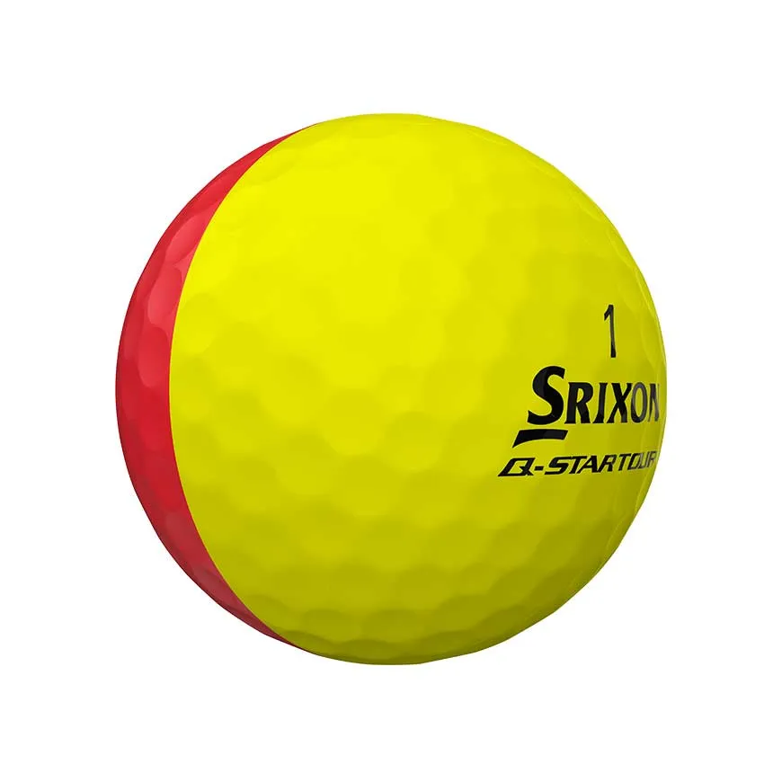 Srixon Q-Star Tour Divide Golf Balls - Sleeve