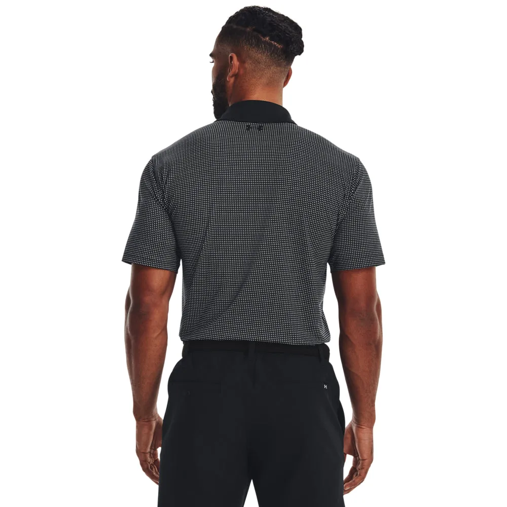 'Under Armour' Men's T2G Printed Polo - Black