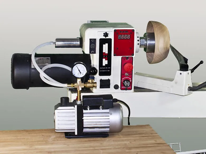 Vacuum Chuck for Wood Lathe- Holds Bowls Secure for Finishing