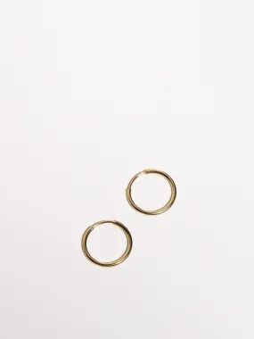 Varsity Endless Hoops, 14k Gold