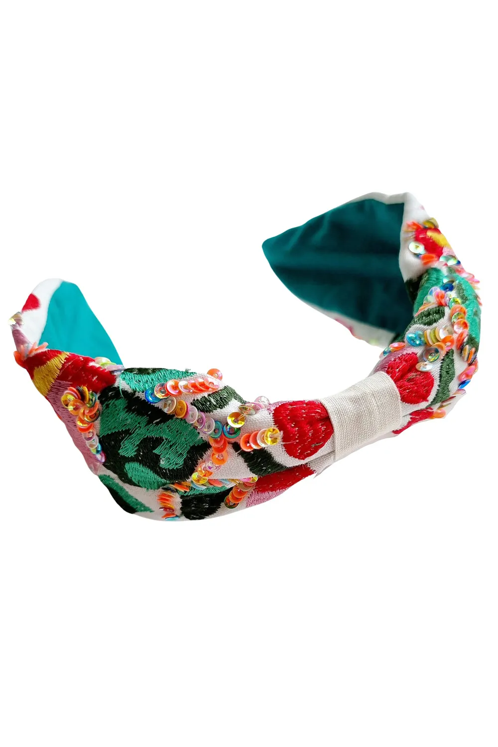 ZODA HAVANA BEADED HEADBAND